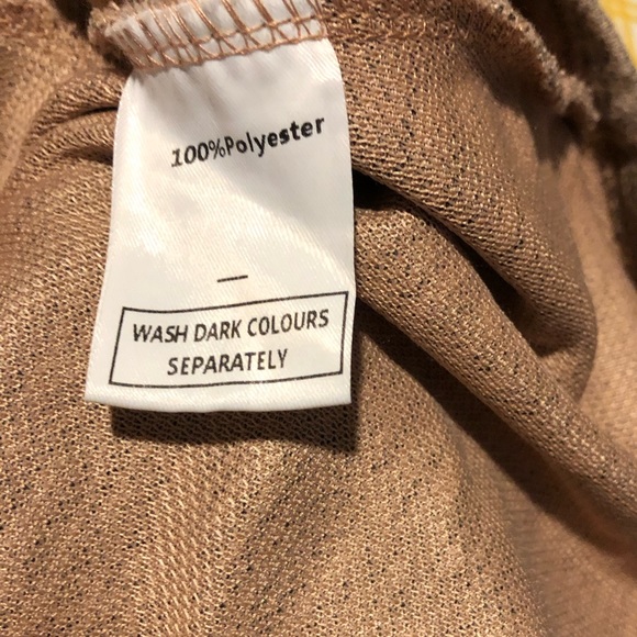 Women’s dusty rose colored sweater dress with accent buttons size extra large - Picture 8 of 8